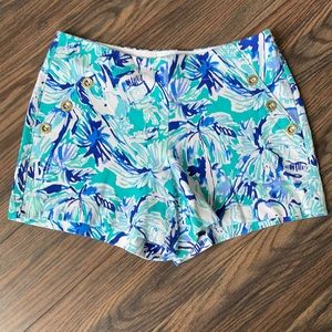 Lilly Pulitzer Marina knit shorts, size 4